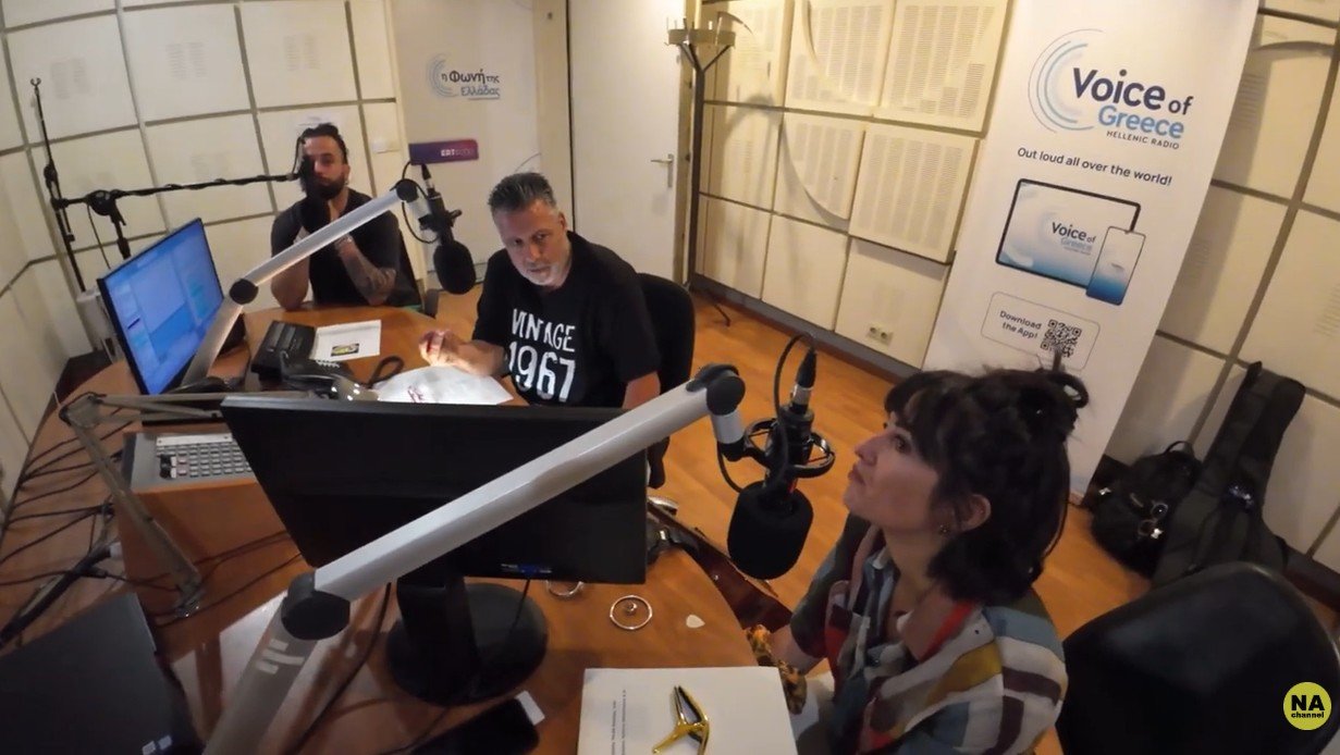 Making of... Μάγδα Βαρούχα, Χρήστος Αδαμόπουλος ΖΩΝΤΑΝΑ στην  ΩΡΑ ΕΛΛΑΔΑΣ